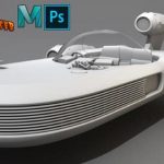 Maya 3D Masterclass – Modeling a 3D Sci-Fi Vehicle in Maya